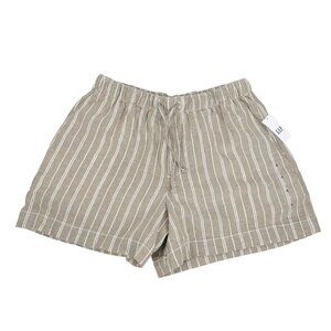 NWT Gap Linen Blend Pull On Shorts